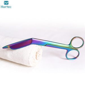 Nouvel arrivage Ciseaux à pansements pour usage hospitalier en acier inoxydable Instrument médical Meilleur fournisseur Ciseaux de traumatologie pour premiers secours - Product Image 2