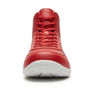 Chaussures de boxe homme femme légères montantes en cuir à lacets respirantes en mesh toutes saisons avec semelle antidérapante et soutien pour la gym - Product Image 3