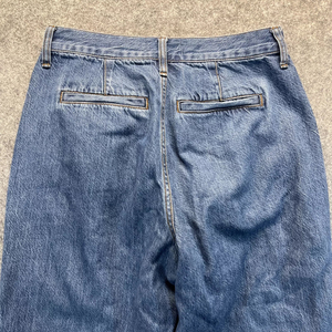 Pantalones vaqueros holgados de cintura media con diseño recto, servicio OEM, suministro directo de fábrica, pantalones vaqueros holgados personalizados para mujer - Product Image 6