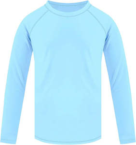 Mens Full Sleeve Rash Guard <b>White</b> Blue Tribal Print Quick Dry Spandex Polyester <b>Compression</b> <b>Shirt</b> Training Grappling Swimming - Product Image 4
