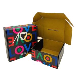 Luxury Gift Packaging Box Wholesale Creative Shape Recycled Materials Printed Vietnam Colorful Rigid Corrugated Custom Logo - Product Image 1