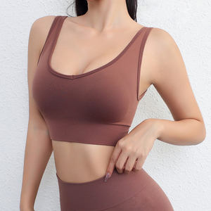 Sujetador Deportivo de Alta Calidad para Mujer, para Yoga y Ejercicio, de Spandex/Algodón, con Leggings para Gimnasio, Fitness y Yoga - Product Image 2