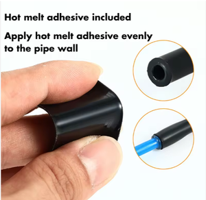 Tubo Termocontraíble de PE de 3.2MM con Adhesivo, Impermeable, con una Relación de Contracción de 3:1 - Product Image 3