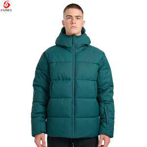 <b>Men's</b> Performance Eco-Friendly Quick Dry Hooded Padded <b>Jacket</b> Breathable Insulated Winter Coat Hiking <b>Running</b> Outdoor Training - Product Image 4
