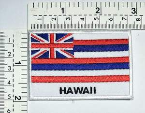 Parches Bordados con la Bandera Nacional de Hawái - Product Image 2