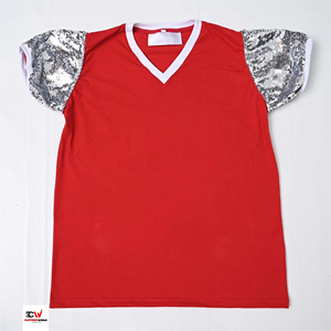 Camisetas Deportivas con Logotipo Personalizado, Camisetas Gráficas Transpirables para Mujer, Fabricante, 100% Algodón, Manga Corta - Product Image 6