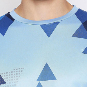 T-shirt décontracté pour homme en tissu sublimé durable, manches courtes, col rond, pour usage régulier et style moderne - Product Image 6