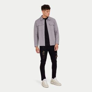 Chemises pour hommes en flanelle à carreaux de qualité supérieure, chaudes, en coton, à manches longues, boutonnées, coupe oversize, décontractées, pour l'hiver, personnalisables, vente en gros directe usine - Product Image 1