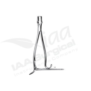 Instrumentos Quirúrgicos IAA, Pinza Manual para Sujetar Huesos, Reutilizable, de Acero Inoxidable, Instrumento Ortopédico Clase I con Certificación CE - Product Image 6