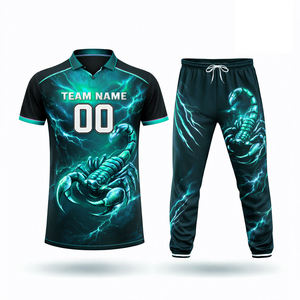 Uniforme de cricket personnalisé professionnel avec logo en sublimation intégrale - Product Image 3