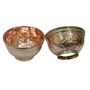 Cuenco de cobre para ofrendas de altar, incienso aromático y purificación con incienso, 3 pulgadas, desechable, para uso en altares y decoraciones rituales - Product Image 2