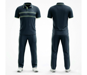 High Performance <b>Cricket</b> Uniform Set with Sublimation Design | Men Women Youth <b>Cricket</b> Wears Polo Shirt and Trouser Full Team - Product Image 5