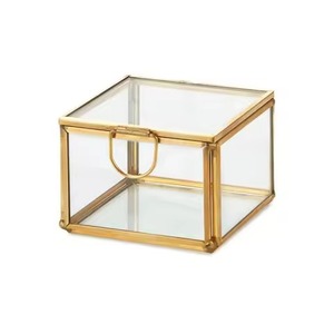 Grand Metal Jewelry Storage <b>Box</b> Organizer for Rings <b>Earrings</b> Necklace Accessories Home Use - Product Image 6