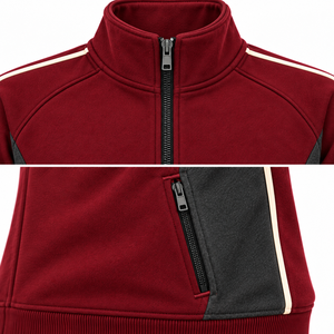 Ropa Deportiva de Primera Calidad, Transpirable, con Capucha de Forro Polar, Color Sólido, 100% Algodón, Logotipo Personalizado, Talla Grande, para Verano - Product Image 4