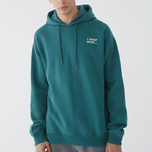 เสื้อสเวตเชิ้ตโอเวอร์ไซส์ทรงบ็อกซี่สำหรับผู้ชายรุ่นปี 2026 แบบหนาพิเศษ ทรงหลวม ไหล่ตก เสื้อฮู้ดสำหรับฤดูหนาว พิมพ์ลายสกรีน - Product Image 4