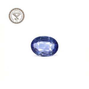 Certified Natural Blue Sapphire 6.57 Carat Brilliant Cut Loose Gemstone for Fine Jewelry - Product Image 1