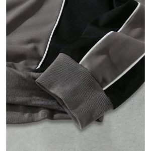 Sweat-shirt en molleton respirant personnalisé pour homme, col rond, 100% coton, motif uni, logo sur le devant, de haute qualité, décontracté, pour l'hiver - Product Image 5
