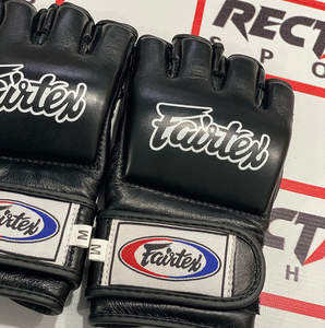 ถุงมือฝึกซ้อม MMA คุณภาพสูง ดีไซน์ใหม่ ขายส่ง ราคาดีที่สุด ผลิตจาก PU/หนังแท้ สำหรับชกมวย Fairtex Shooter Gloves - Product Image 6