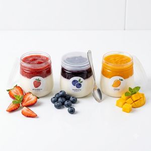 Best-Selling 6 oz Custom Disposable Yogurt Cups Food Grade Plastic Spoon Included <b>for</b> Ice Cream and Yogurt Vietnam Manufactoty - Product Image 2