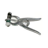 Kit de pinces à tatouer vétérinaires en acier inoxydable de qualité supérieure, réutilisables, certifiées CE ISO 13485, Tegra Surgical, pour animaux d'élevage