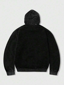 Men's Zipper Rhinestone Sparkles Hoodies All Over Bling Streetwear <b>Zip</b> Hoodie Oversized Fashion Sweatshirt OEM Factory Supplier - Product Image 2