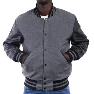 Nouvelle veste universitaire d'hiver pour homme ASTURBAN WEAR 2026 avec logo personnalisé sur le devant, tissu polaire respirant, col montant - Product Image 3