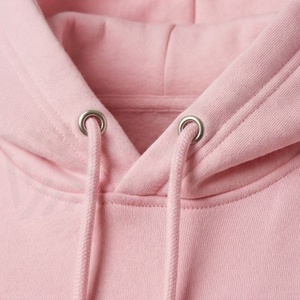 เสื้อฮู้ดดี้ผู้หญิงทรงโอเวอร์ไซส์ ผ้าฝ้ายเรียบ ปักลายได้ตามสั่ง แขนยาว แบบสวมหัว - Product Image 4