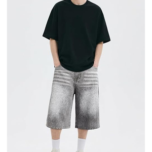 Proveedor de Pantalones Cortos de Mezclilla con Logotipo Personalizado, Estilo Acid Wash, Unisex, Streetwear, Corte Holgado, Vintage - Product Image 6