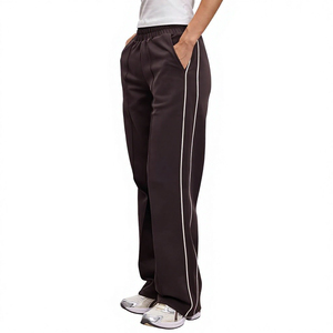 <b>Women</b> Custom Breathable Tracksuit <b>Fleece</b> <b>Jogger</b> Set Hood Sweat Pant Outfit with Logo Fashion Sportswear Casual Fashion Hot Sale - Product Image 4