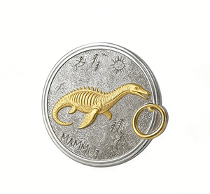 Artisanat Supérieur, Conception Exclusive, Pièces de Monnaie Estampées en Métal Doublement Plaqué, Motif Éléphant Personnalisé, Éblouissantes et Innovantes - Product Image 1