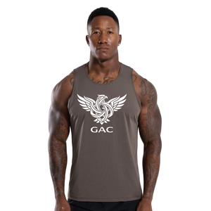 Mens Polyester Knitted Gym Tank Top Sleeveless Workout <b>Stringer</b> <b>Vest</b> Custom Logo Fitness Training Athletic Muscle Shirt Quick - Product Image 1