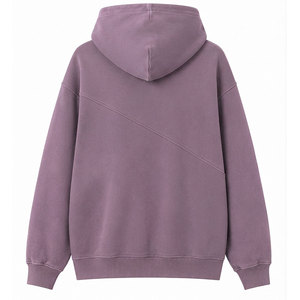 Sweat à capuche tendance pour homme en tissu peluche extra large, coupe ample, style décontracté inspiré de l'athlétisme, vêtement chaud et mode, sweat à capuche personnalisé - Product Image 2