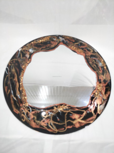 Espejo de Arte de Resina Artificial Europeo de Lujo Hecho a Mano, Pintura con Tema de Amor, Accesorio de Decoración para el Hogar para Elevar tu Espacio con Estilo - Product Image 2