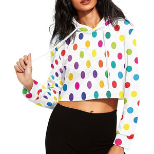 Nuevo Diseño Personalizado de Sudaderas Cortas para Mujer, Nueva Llegada 2026, Sudaderas Cortas para Mujer - Product Image 3