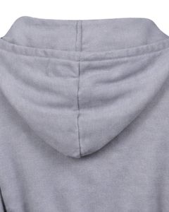 Womens Light Grey <b>Cropped</b> <b>Zip</b> <b>Up</b> Hoodie Slim Fit Long Sleeve Casual Streetwear Cotton Fleece Sweatshirt Custom Logo ODM Factory - Product Image 6