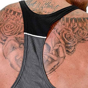 Débardeurs de musculation pour hommes, débardeurs de gym, vêtements de fitness en coton, avec service OEM, vente en gros - Product Image 6