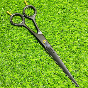 Tijeras Profesionales para Cortar Cabello, Color Negro, Cuchillas Afiladas, Tijeras de Peluquería, Instrumentos de Belleza de Primera Calidad para Salón - Product Image 1