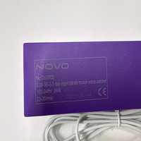 NOVE E38 Moteur de rideau intelligent moderne jour-nuit à commande vocale 24W AC 100-240V 23-35 tr/min Compatible Maison Intelligente Sans Fil Salle de Bain