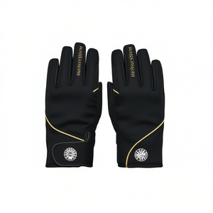 Gants d'équitation personnalisés avec logo et couleur, paume en néoprène, cuir PU Sarino pour une meilleure adhérence, équipement équestre, gants de sport pour l'équitation - Product Image 2