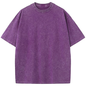 Heavyweight Oversized Drop Shoulder Tee – Minimalist Streetwear Cotton T-Shirt Tee Boxy Style <b>Cropped</b> Boxy - Product Image 3