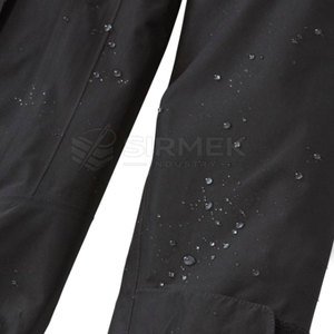 Chaqueta Impermeable para Hombre con Cierre Completo, Capucha Ajustable y Tela Transpirable para Senderismo, Ciclismo, Viajes y Trabajo - Product Image 5