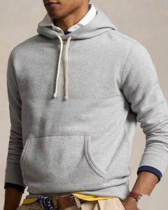 Sweat à capuche tendance pour homme de haute qualité, manches longues, coupe ample, 100% coton doux, tissu respirant, logo personnalisable et impression numérique - Product Image 4