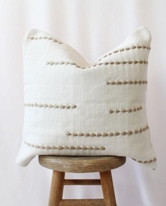 Funda de Cojín de Lino Europeo, Funda de Almohada Decorativa de Lujo con Cierre Oculto, Decoración del Hogar - Product Image 4