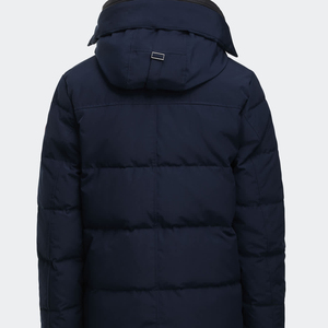 Mens Heavyweight Winter Puffer Jacket <b>Waterproof</b> Hooded Down <b>Coat</b> OEM Manufacturer Custom Outdoor <b>Warm</b> Outerwear Factory Direct - Product Image 3