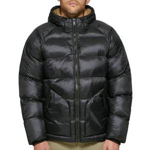Veste d'hiver matelassée pour le travail, parka à capuche épaisse, imperméable, coupe-vent, chaude, pour l'extérieur - Product Image 4