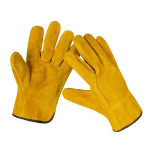 ถุงมือหนังวัวคุณภาพสูง ทนทาน ป้องกันมือสำหรับงานหนัก ราคาขายส่ง - Product Image 2