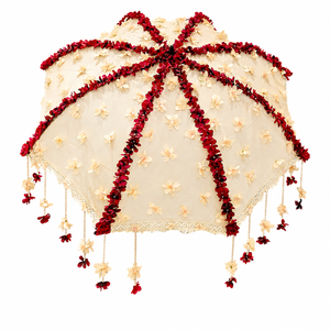 for Floral Bridal Entry Umbrella Wedding Ceremony Decorative Flower Canopy Traditional Bridal Entry Decor Umbrella - Product Image 1
