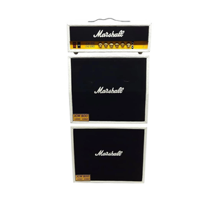 Decoration Miniature <b>Amplifier</b> <b>Speaker</b> 11.2 Inch Marshall White Wooden Hand Made - Product Image 3