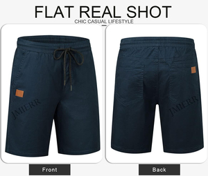 Pantalones Cortos Casuales de Hombre con Elástico Frontal, Personalización al por Mayor, Pantalones Cortos Híbridos de Golf para Hombre - Product Image 5