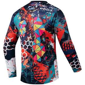 เสื้อแข่งรถมอเตอร์ไซค์คุณภาพสูง น้ำหนักเบา ระบายความชื้นได้ดี และทนทาน เสื้อผ้ากีฬาสำหรับนักขี่มอเตอร์ไซค์ชาย - Product Image 2